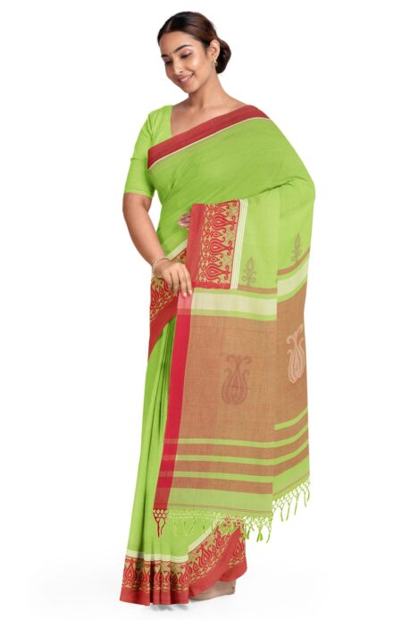 Tangail Cotton Saree - Image 2