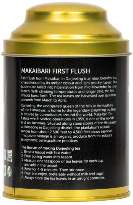 200g First Flush from Makaibari & Goodricke Tea Garden - (100g per caddy) - Image 6