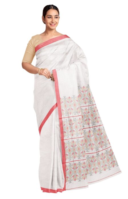 Tangail Silk Saree - Image 3