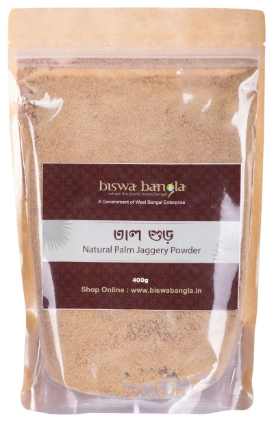 Natural Palm Jaggery Powder (Tal Gur) 400g