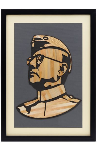 Straw Wall Hanging - Netaji