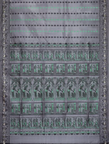 Baluchari Silk Saree  - from Banglar Saree - Image 4