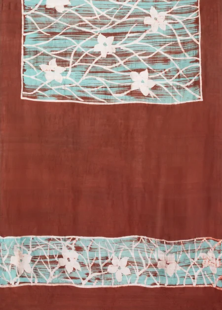 Batik Silk Saree - From Manjusha - Image 4