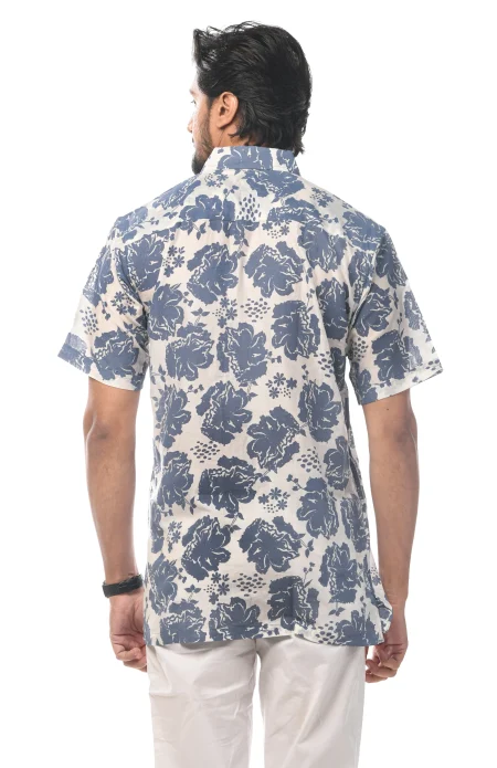 Printed Cotton Half Sleeves Shirt - from Srishtishree - Image 2